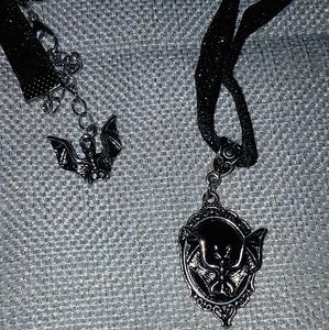 Bat necklace